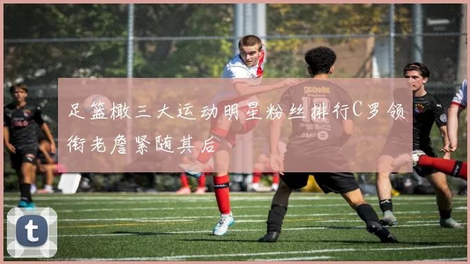 足篮橄三大运动明星粉丝排行C罗领衔老詹紧随其后